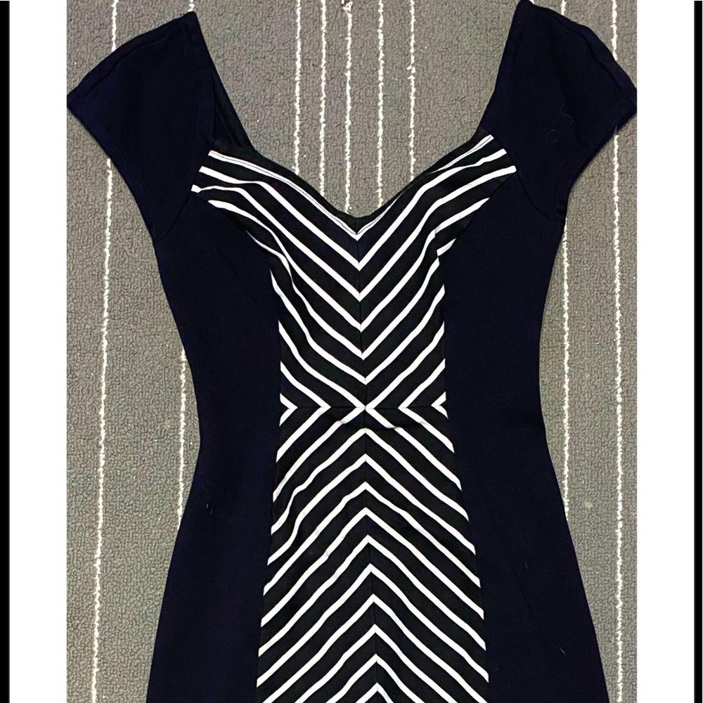 Guess Black & White Dress - XS